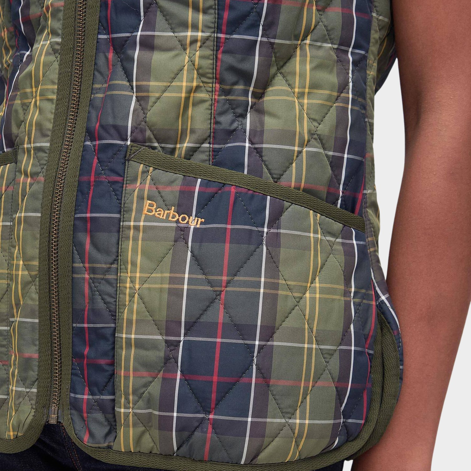 Barbour Women's Tartan Betty Liner in Classic Tartan