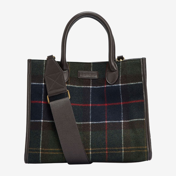 Barbour Barrhill Tartan Tote Bag in Classic Tartan