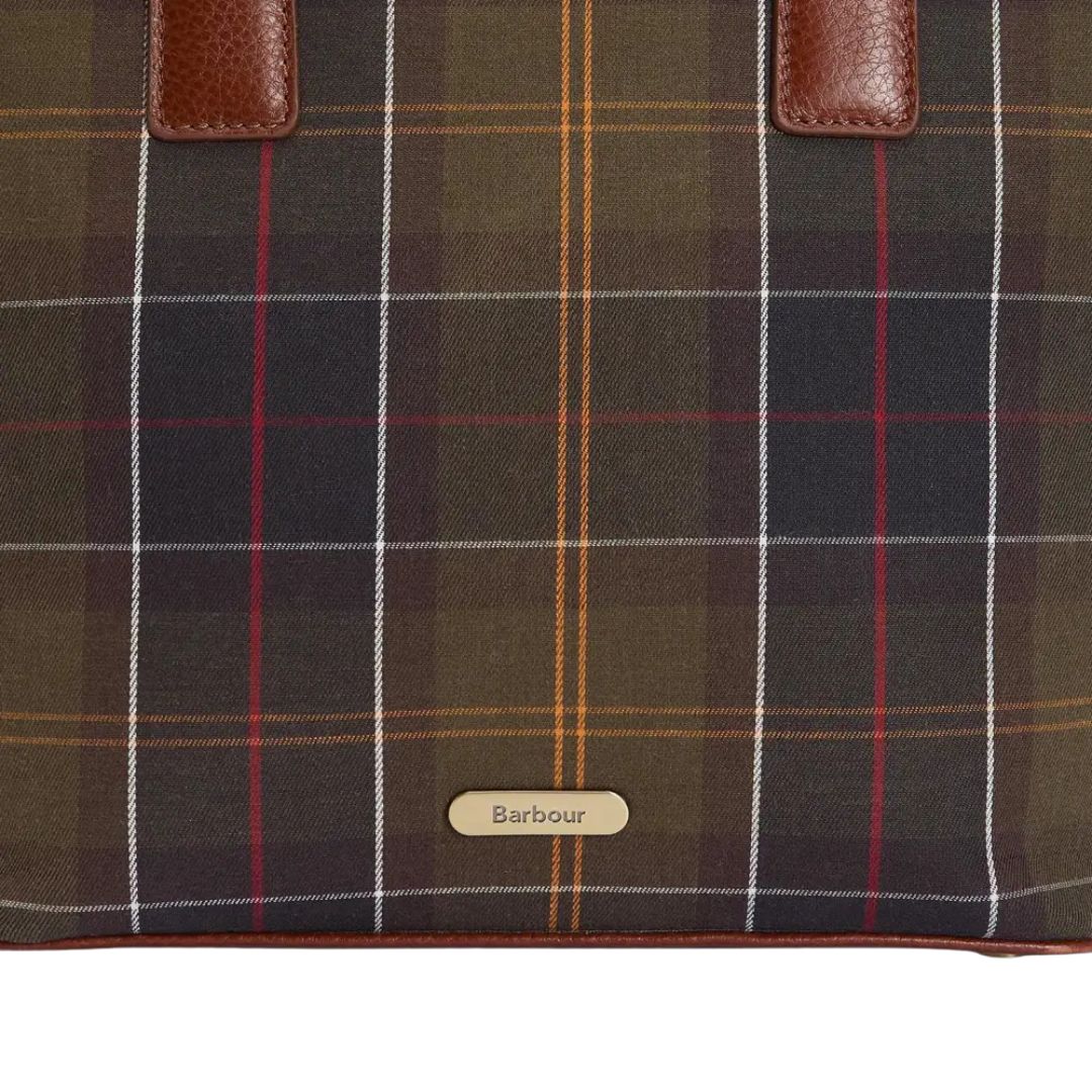 Barbour Birch Tartan Tote Bag in Classic Tartan