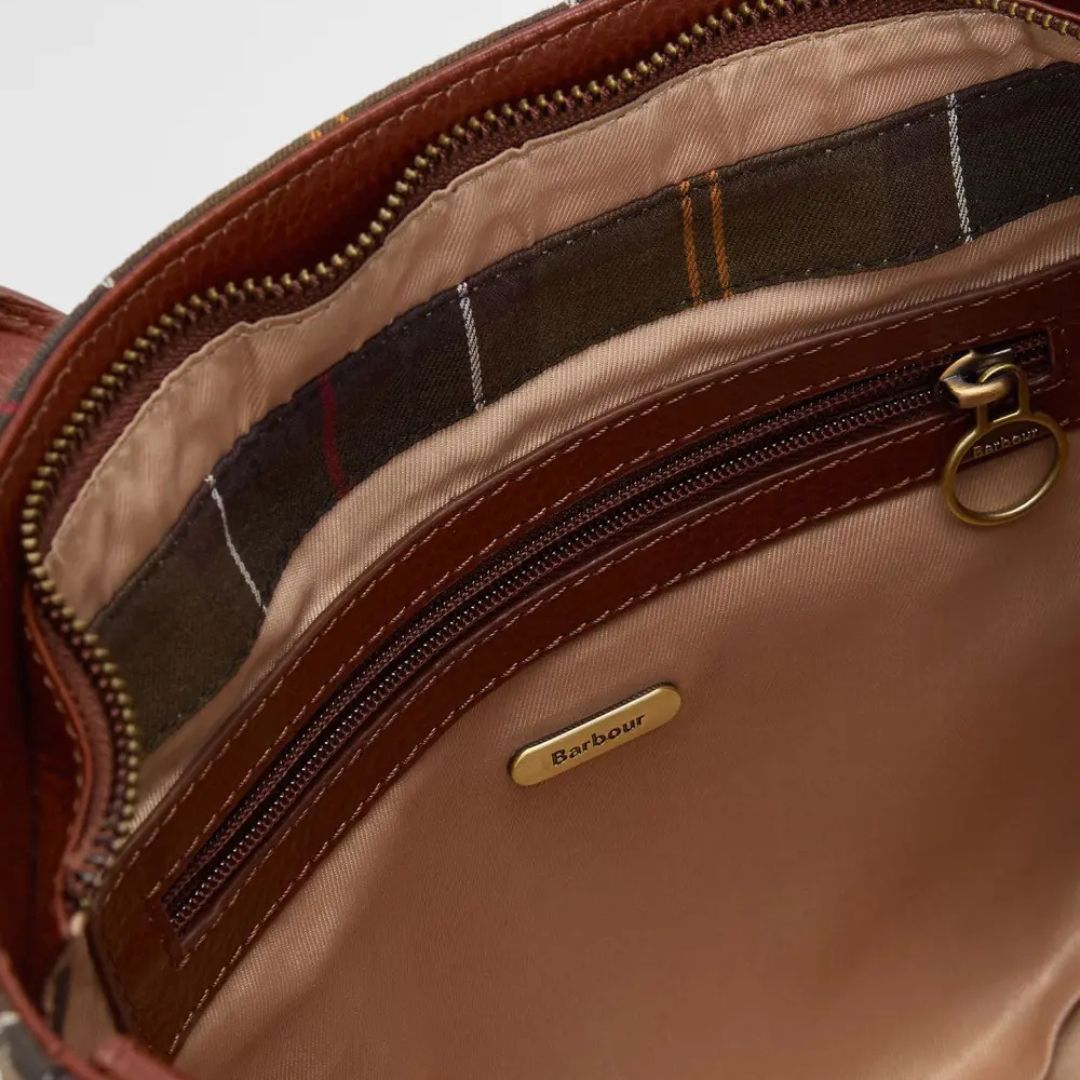 Barbour Birch Tartan Tote Bag in Classic Tartan