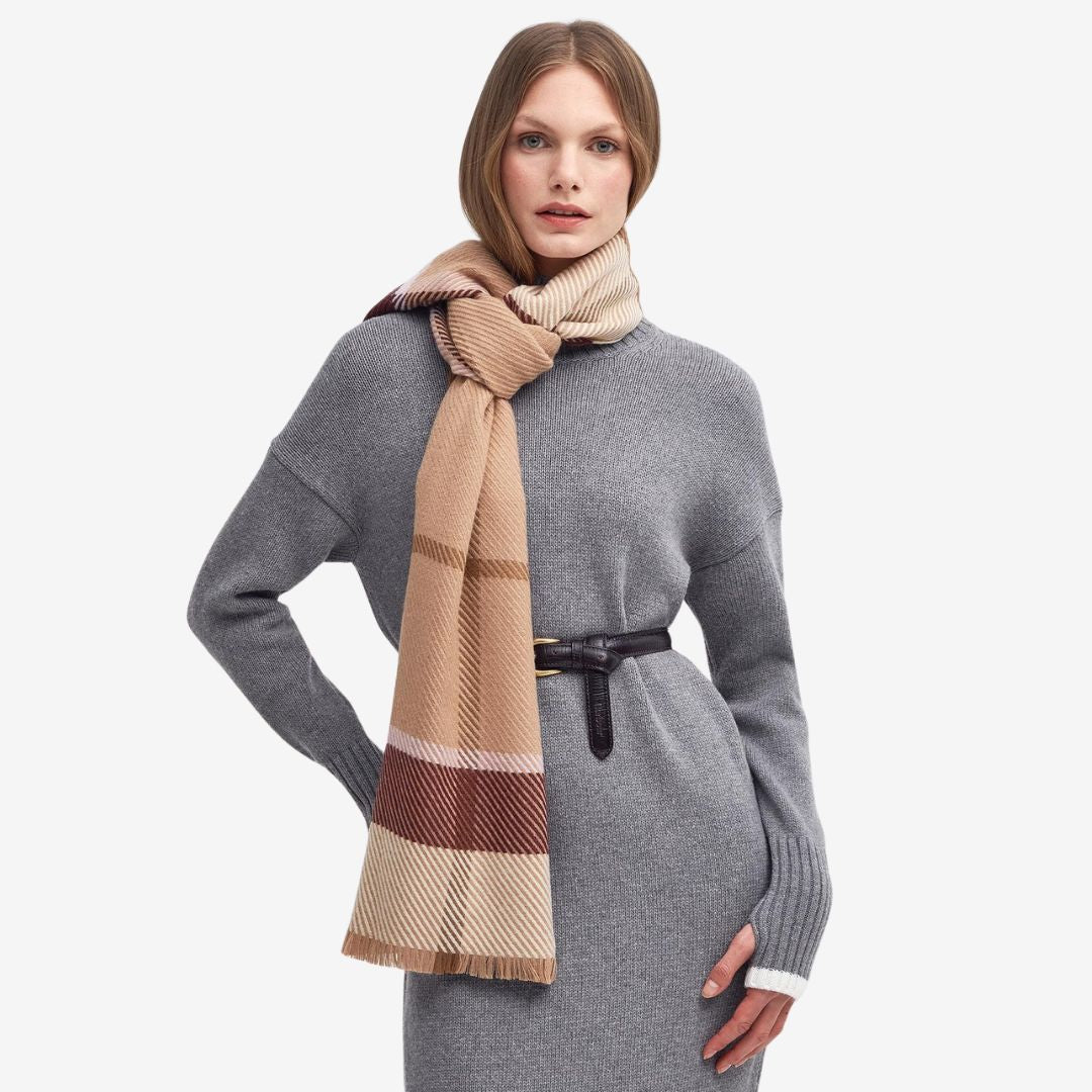 Barbour cashmere scarf online