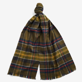 Barbour Brockstone Check Scarf in Classic