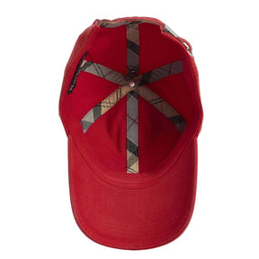 Barbour Cascade Sports Baseball Cap in Lava