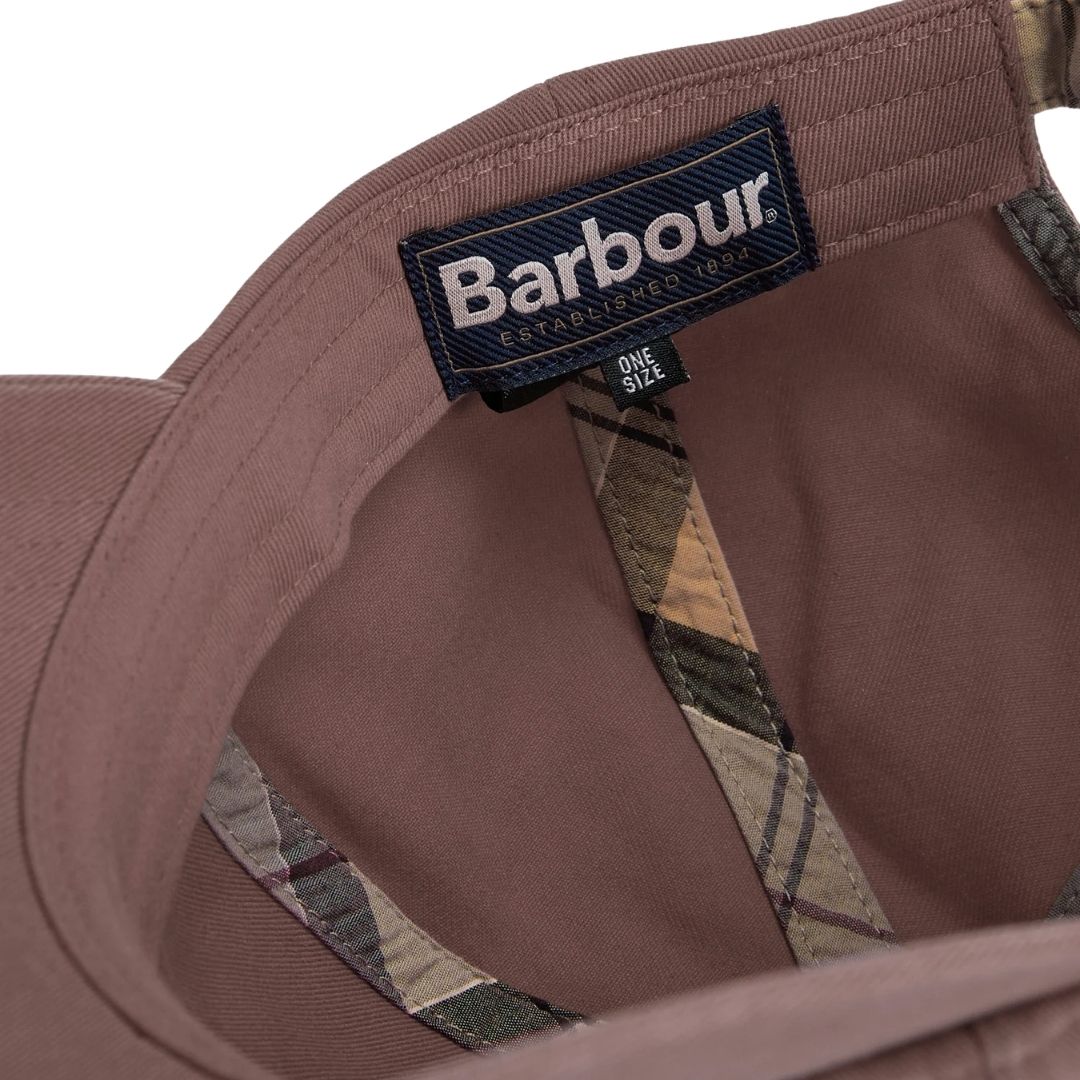 Barbour Cascade Sports Baseball Cap in Peppercorn