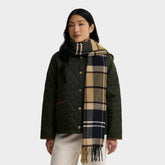 Barbour Deanna Tartan Scarf in Birchwood Dress