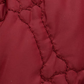 Barbour Dog Bone Quilted Dog Coat in Cranberry
