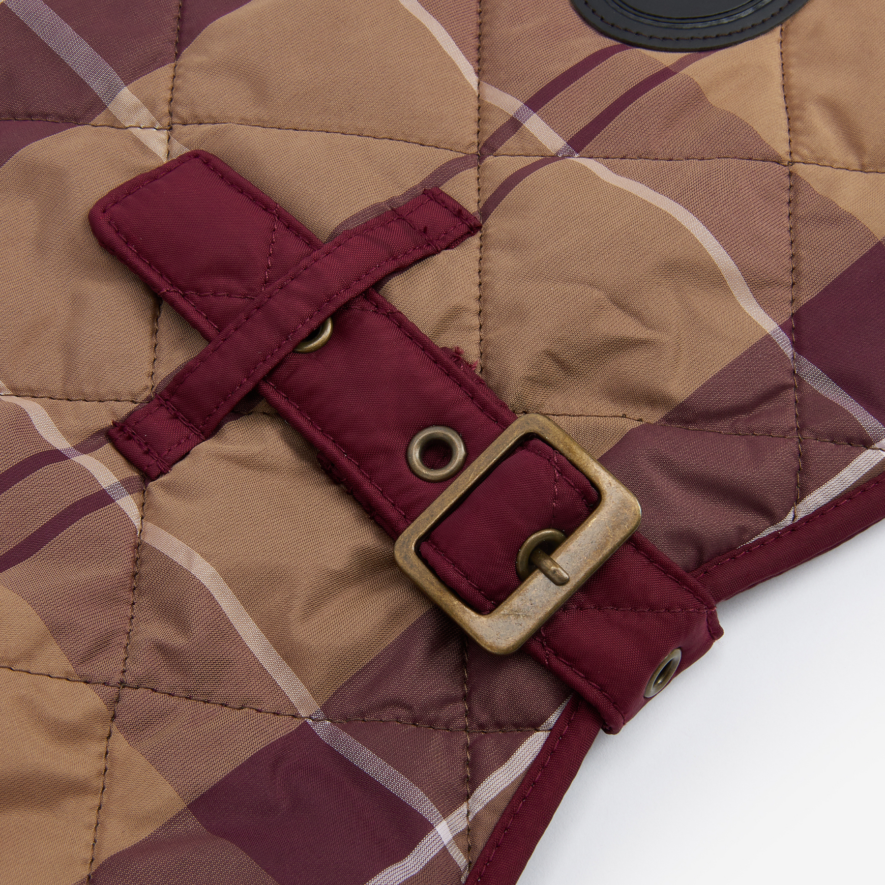 Barbour Dog Coat in Muted Cabernet