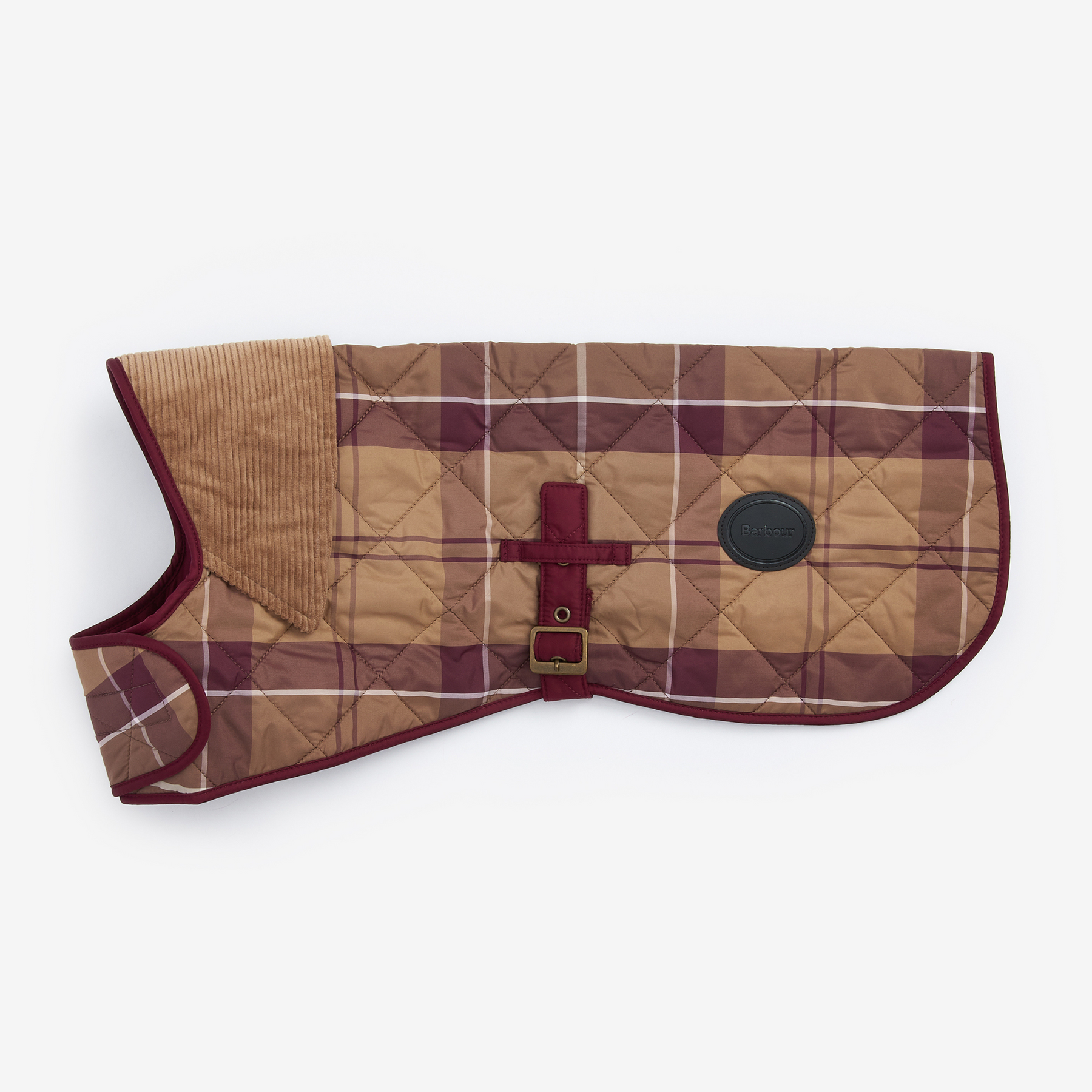 Barbour Dog Coat in Muted Cabernet