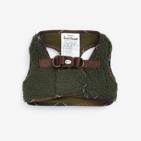 Barbour Dog Fleece Harness in Olive