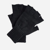 Barbour Fingerless Gloves in Black