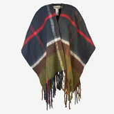 Barbour Isla Boucle Serape in Classic Tartan