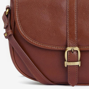 Barbour Laire Medium Saddle Bag in Brown