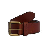 Barbour Men's Allanton Leather Belt in Natural Tan