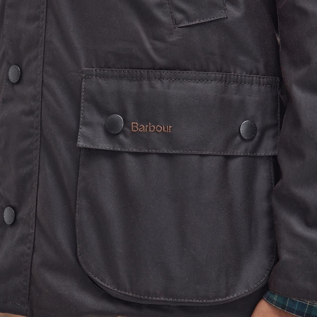 Barbour Men's Ashby Waxed Jacket in Rustic/Classic