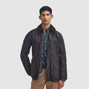 Barbour Men's Ashby Waxed Jacket in Rustic/Classic