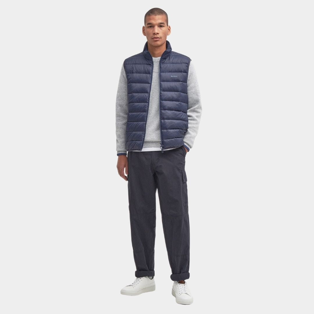 Barbour Men's Bretby Puffer Gilet in Navy
