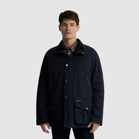 Barbour Men's Bromfield Waterproof Jacket in Navy