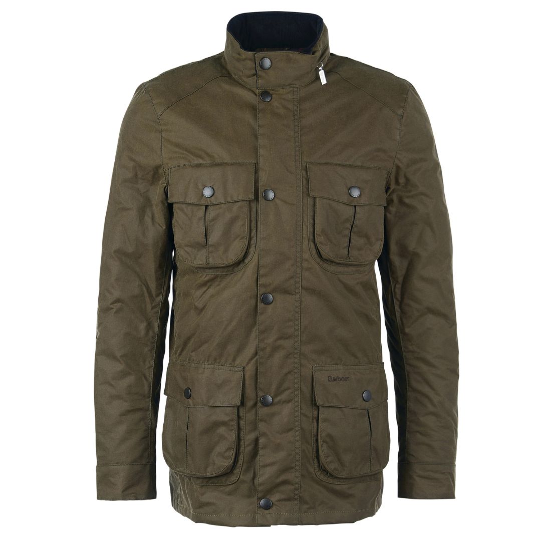 Barbour Men's Corbridge Wax Jacket in Olive