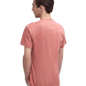 Barbour Men's Essential Sports T-Shirt in Pink Clay