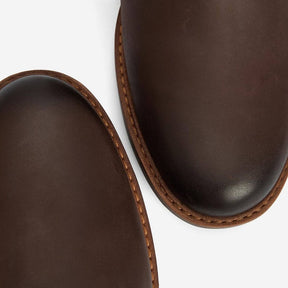 Barbour Men's Farsley Chelsea Boots in Choco