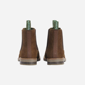 Barbour Men's Farsley Chelsea Boots in Khaki