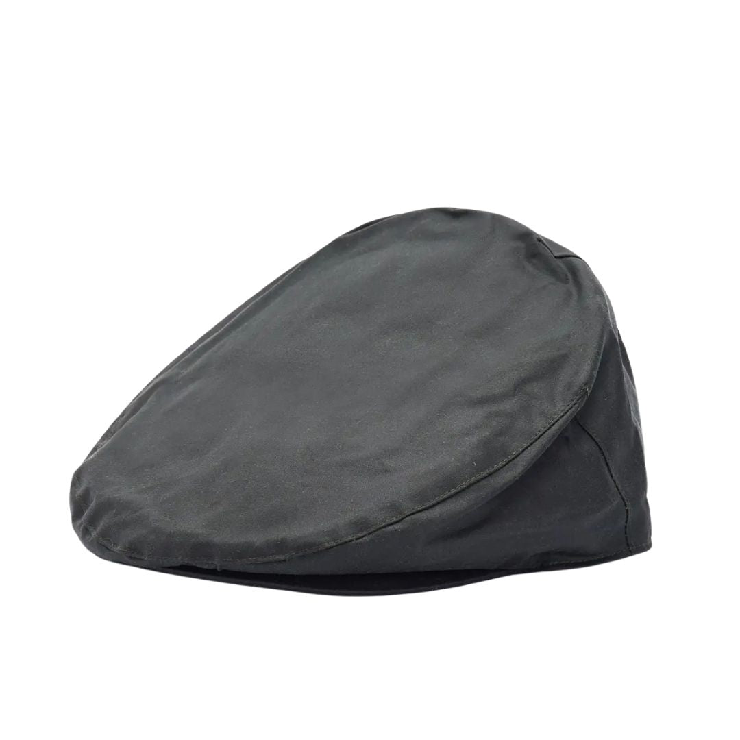 Barbour Men's Flat Wax Cap in Sage