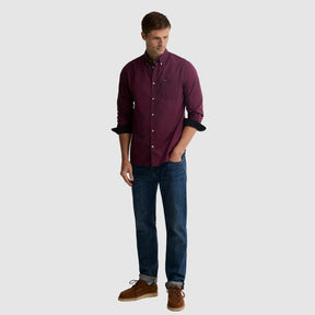 Barbour Men's Harbourwall Gingham Shirt in Red