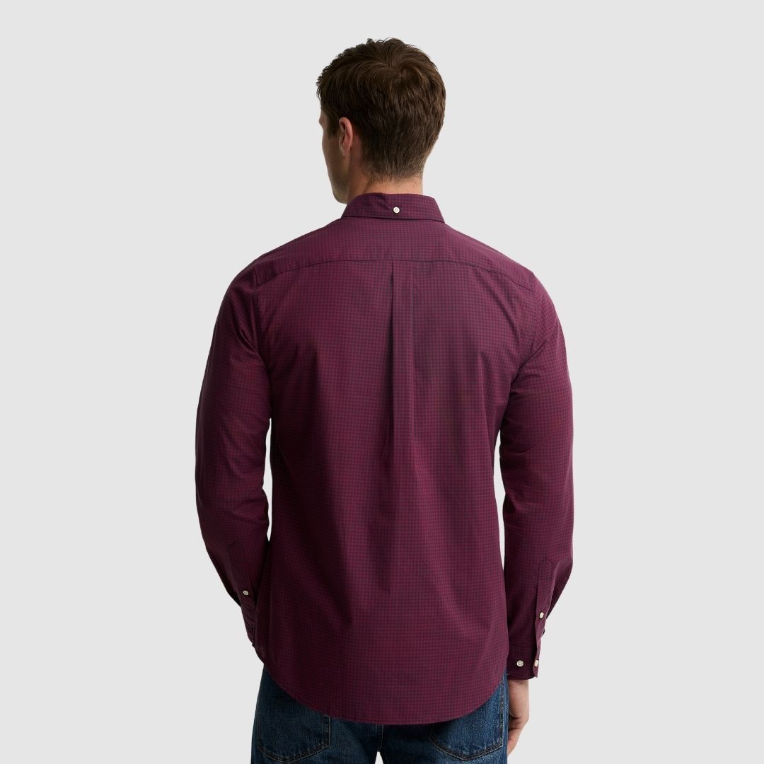 Barbour Men's Harbourwall Gingham Shirt in Red