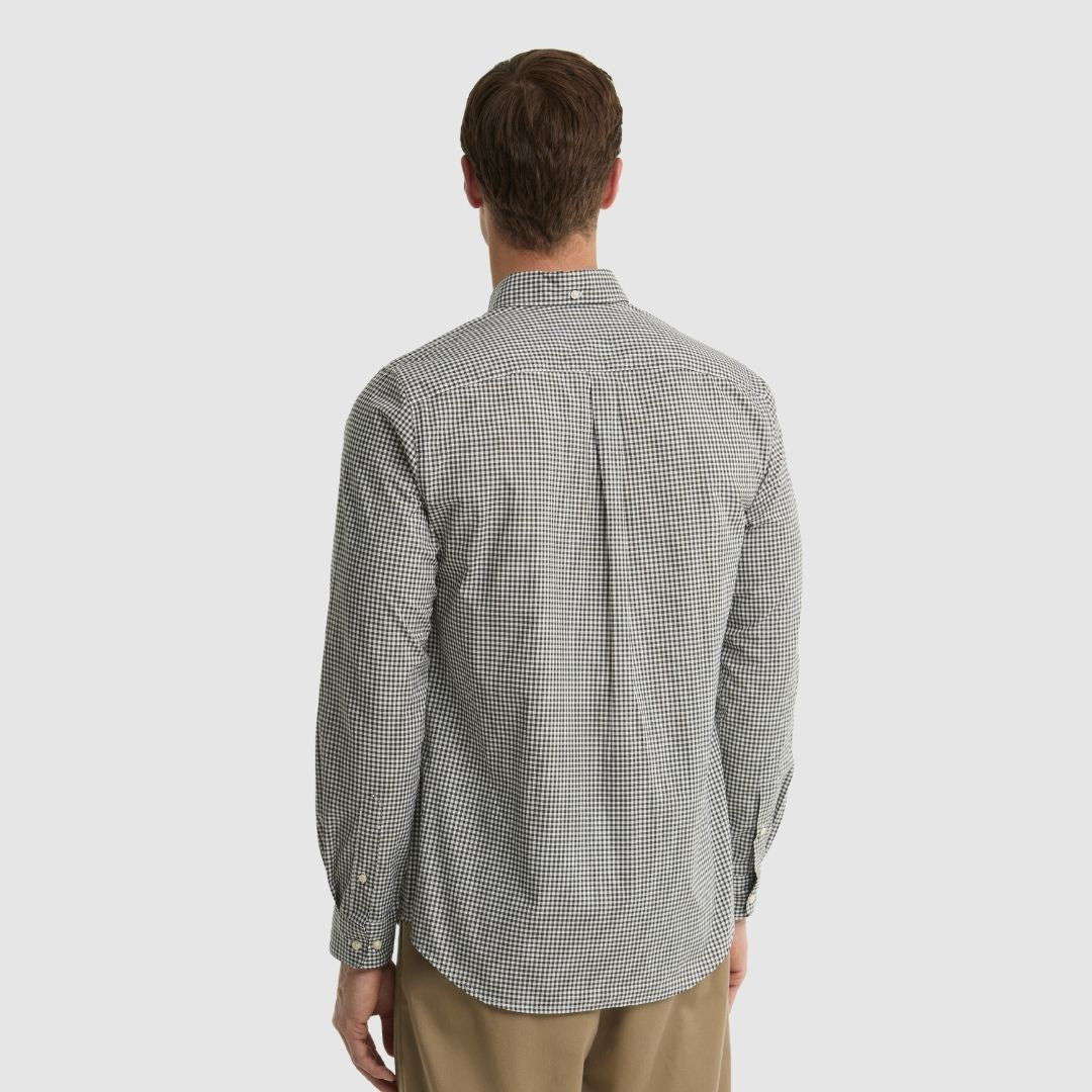Barbour Men's Harbourwall Gingham Shirt in Sage