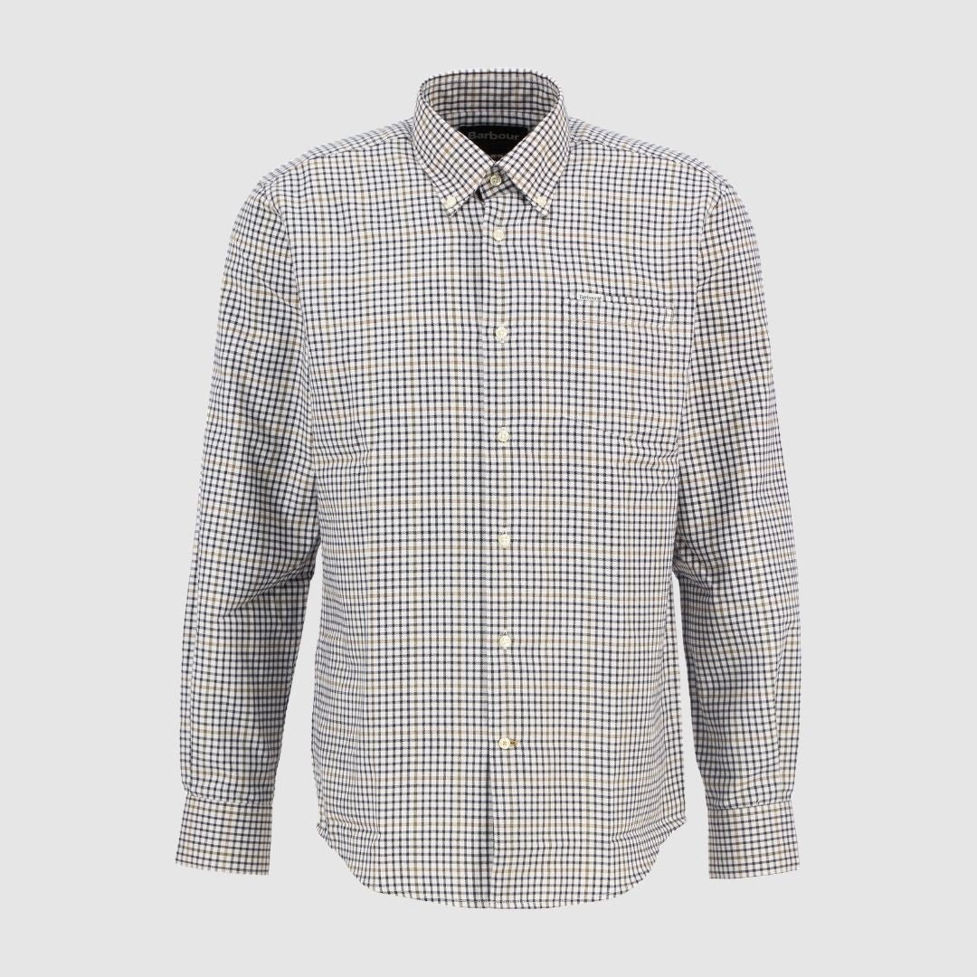 Barbour Men's Henderson Thermo Shirt in White