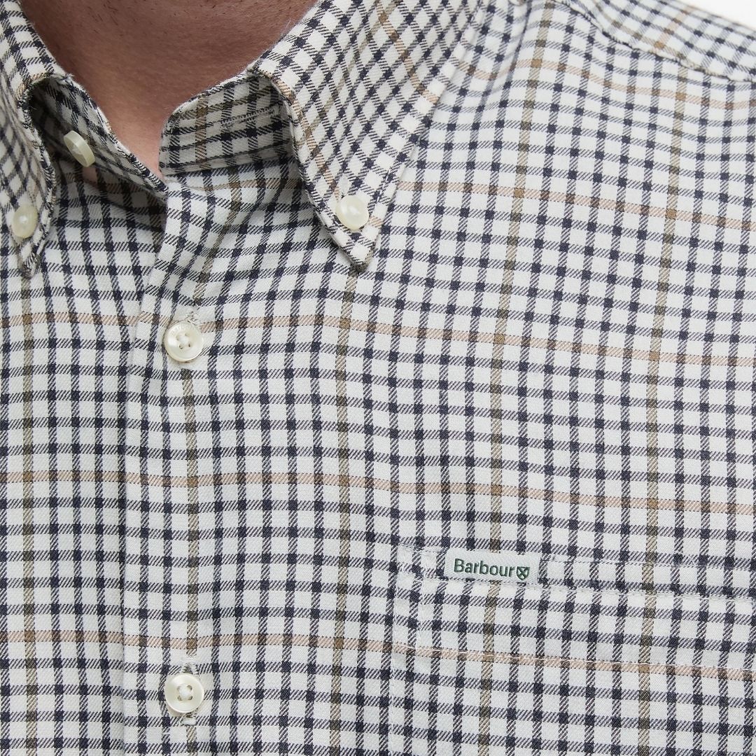 Barbour Men's Henderson Thermo Shirt in White