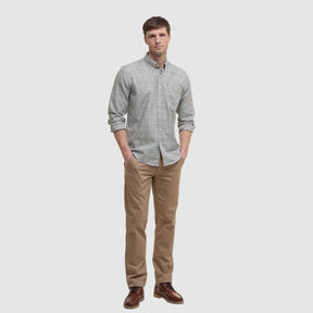 Barbour Men's Henderson Thermo Shirt in White