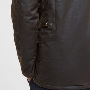Barbour Men's Hereford Waxed Jacket in Olive