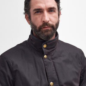 Barbour Men's Hereford Waxed Jacket in Rustic