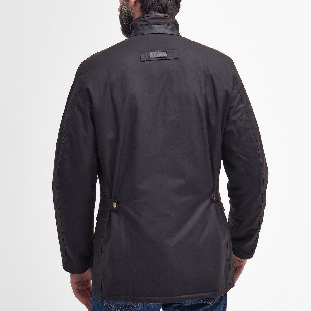 Barbour Men's Hereford Waxed Jacket in Rustic