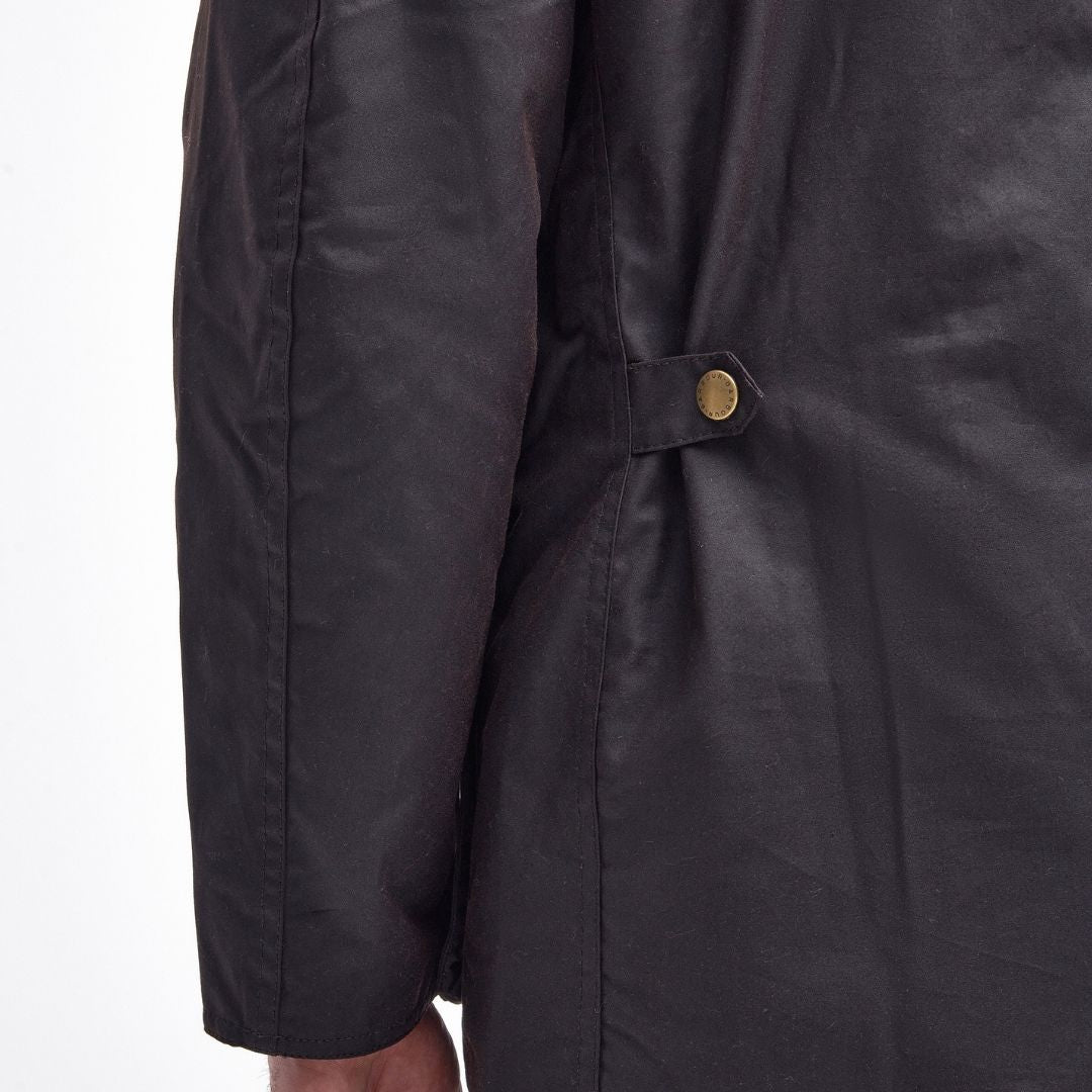 Barbour Men's Hereford Waxed Jacket in Rustic