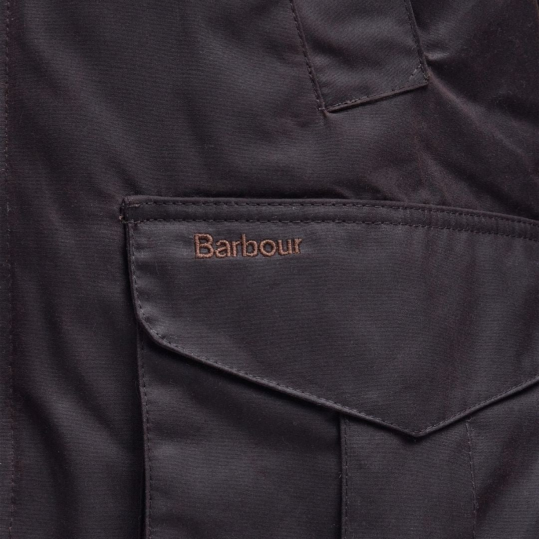 Barbour Men's Hereford Waxed Jacket in Rustic