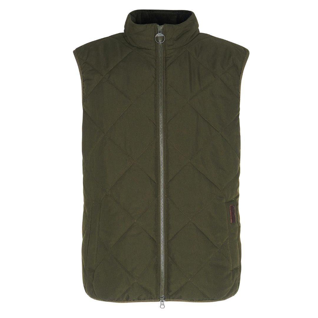 Barbour Men s Hybrid Quilted Gilet in Olive