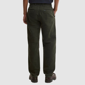 Barbour Men's Moleskin Tailored Fit Trouser in Sage