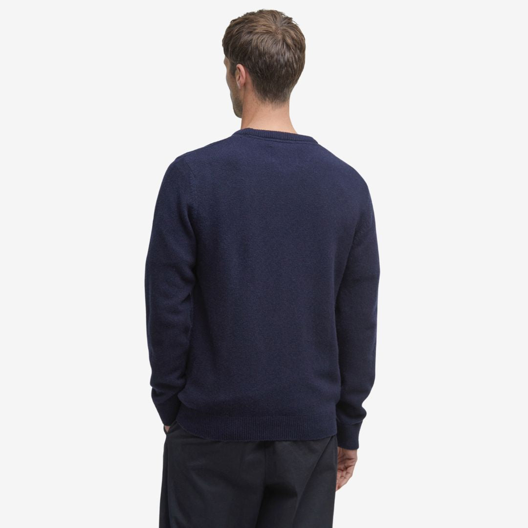 Barbour jumper mens navy outlet