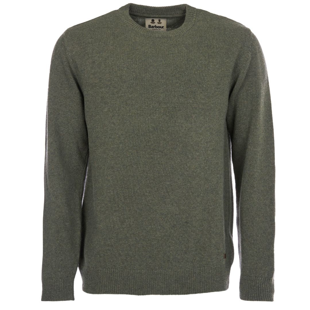 Barbour Men s Nelson Essential Jumper in Seaweed