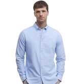 Barbour Men's Oxtown Oxford Tailored Shirt in Sky Blue