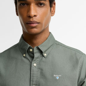 Barbour Men's Oxtown Tailor Shirt in Agave Green