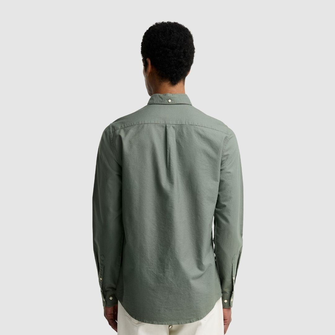 Barbour Men's Oxtown Tailor Shirt in Agave Green
