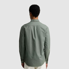 Barbour Men's Oxtown Tailor Shirt in Agave Green