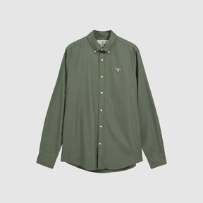 Barbour Men's Oxtown Tailor Shirt in Agave Green