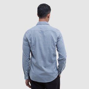 Barbour Men's Padshaw Tailored Fit Gingham Shirt in Green