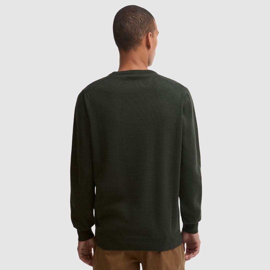 Barbour Men's Pima Crewneck Sweater in Sage