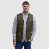 Barbour Men's Polarquilt Waistcoat in Olive