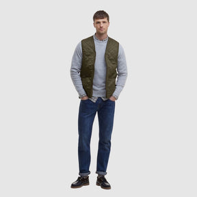 Barbour Men's Polarquilt Waistcoat in Olive